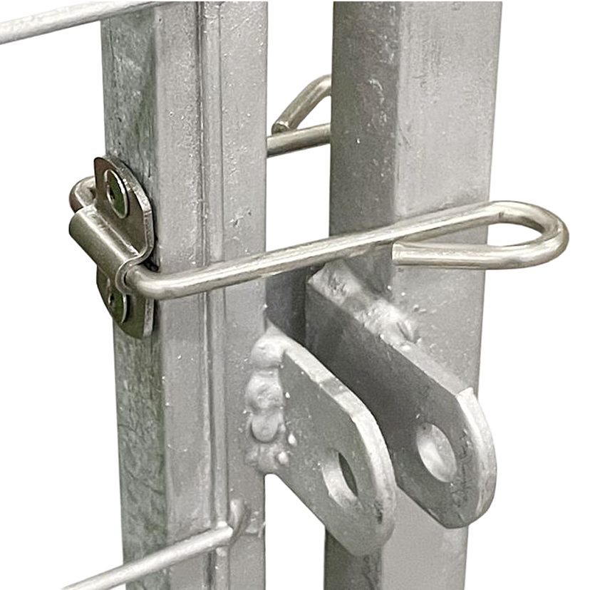 Överfallslås till hundgård