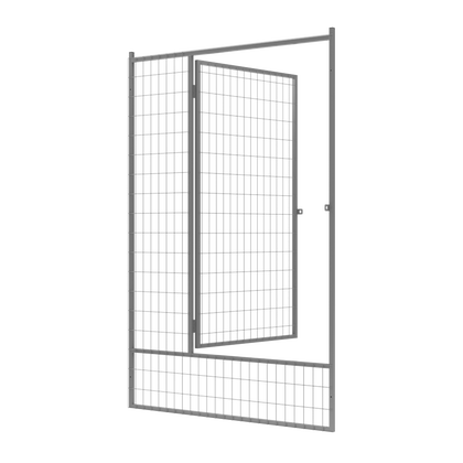 Hundgårdsdörr Standard 2-Sort