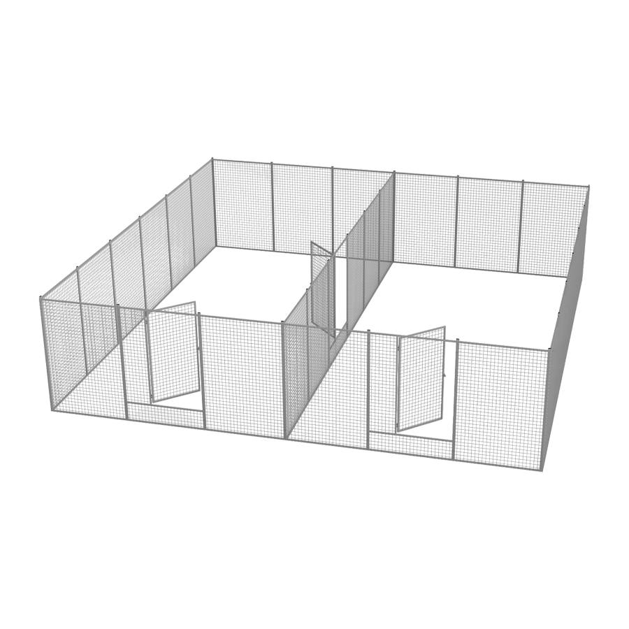 Hundens Dubbel Lyxgård 51,84 kvm