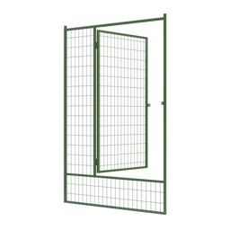 Hundgårdsdörr 1800x1200 RAL9005