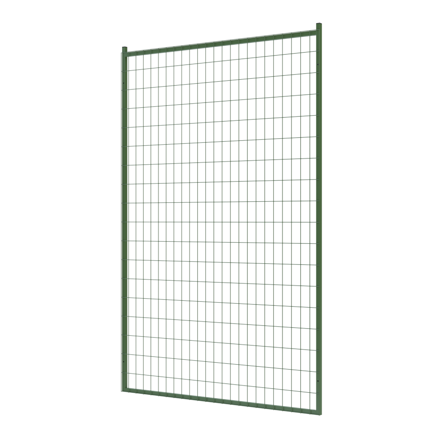 Hundgårdssektion 1800x1200 RAL6003