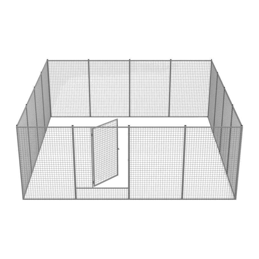 Hundens Idealgård 23,04 kvm Buster