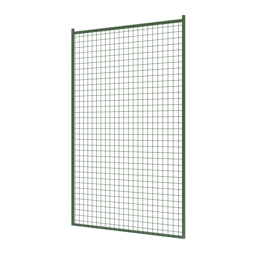 Hundgårdssektion 1800x1200 RAL6003