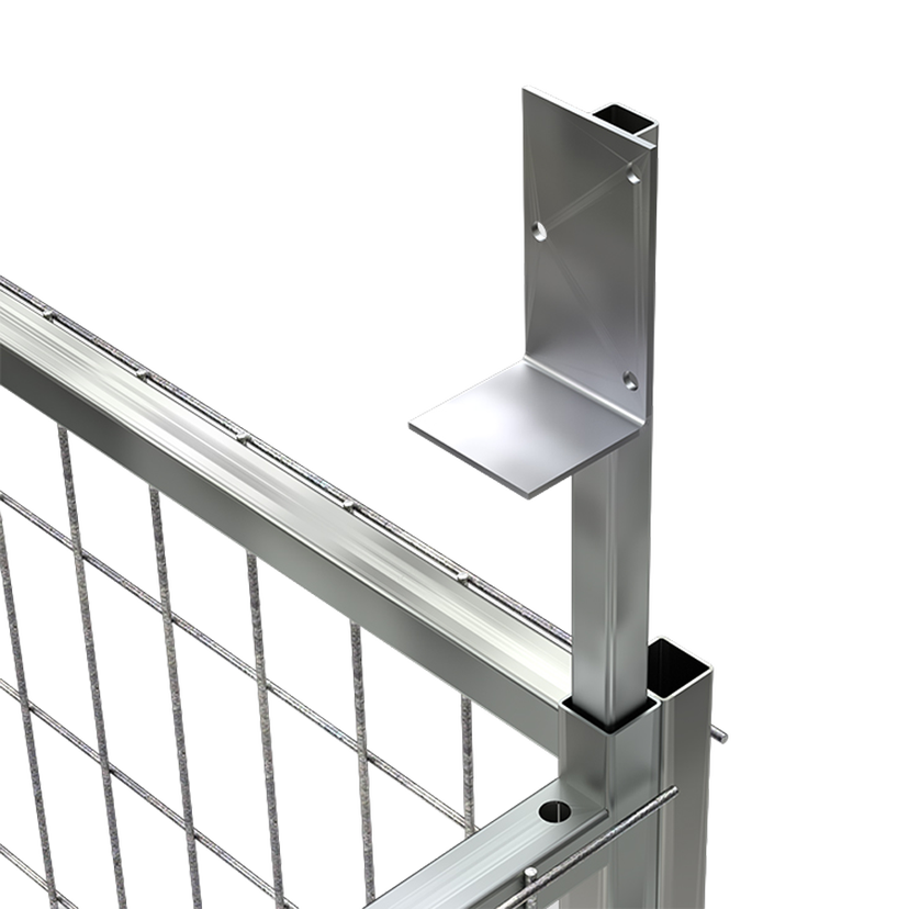 Takhållare till hundgård