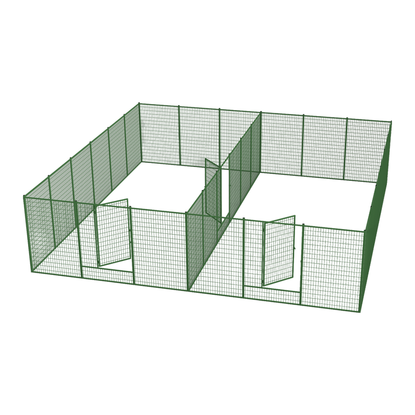 Hundens Dubbel Lyxgård 51,84 kvm